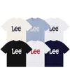 Femmes Designer T-shirts Vêtements Lettre Laminé Imprimer Hommes À Manches Courtes High Street Lâche Oversize Chemise Casual 100% Pure Cotton Tops