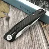 Carbon Fiber 0707 Flipper Klappmesser Drop Point Klinge EDC Outdoor Taktische Jagd Verteidigung Überleben Messer 0562 0022 0808 0660 0393