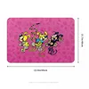 Carpets Marsupilami Cute Leopard Bath Mat Pink Doormat Flannel Carpet Outdoor Rug Home Decor