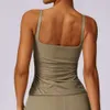 lu align align align lu lemon backless less Gym tank women topsチェストクッションスポーツベストファイスランニングワークアウトタンクヨガクロップトップs 2024 g