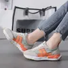 HBP Non-Brand New Lace Orange Sneakers For Women Flat Shoes Korean Style Breathable Casual Fashion Shoes