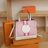 Pembe Sugao Kadın Lüks Tasarımcıları Çanta Tote Çanta Omuz Crossbody Çanta Yüksek Kaliteli Büyük Kapasiteli Kız Alışveriş Çantası 4 Renk Changchen240318-36