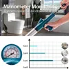 Inne narzędzia do czyszczenia domowego Akcesoria 1 Set narzędzie rurociągu Toaleta Tłask Wysokie ciśnienie Profesjonalne urządzenie pogłębiania do łazienki zlewozmywak