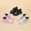 Kinder Schuhe Frühling Herbst Neue Junge Leder Schuhe PU Spleißen Britischen Stil Kinder Casual Schuhe Mädchen Casual Schuhe Baby Wanderschuhe kinder Schuh