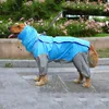 Vêtements pour chiens imperméable grand imperméable gros vêtements manteau pour animaux de compagnie veste de pluie moyen poncho pour chiens Golden Retriever Samoye