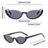 Zonnebril Vrouwen Cat Eye Mode Trend Punk vrouwen Zonnebril Mannen Vintage Merk Designer Gafas De Sol UV400 Shades