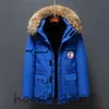 Designer Far Levy Goose Jacket Menadian Parka 90% White Duck Down Mink Collar Par Pappstorlek: S-5XL