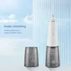 Oral Irrigators Wireless portable water brush with 5 nozzles 350ML travel USB rechargeable oral irrigator teeth whitening and cleaning J240318