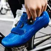 Scarpe da ciclismo Uomo Donna Sport 3 Tipo Suole da strada in gomma da montagna Triathlon da esterno Traspirante Bicicletta da equitazione Taglie forti 36-47