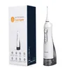 Irrigatori orali Irrigatore orale dentale cordless con ricarica USB con lavandino 3 modalità 3 punte di ricambio Capacità 300 ml per la pulizia dei denti J240318