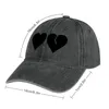 Berets BHC Black Hearts Club Cowboy Chapéu Hip Hop Térmico Visor Bobble Mulheres Golf Wear Men's