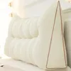 Travesseiro 1 PC Grande Cabeceira Triangular Cunha Cama Descanso Leitura Encosto Posicionamento Apoio Reforço 80x45x15cm /120x45x15cm