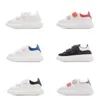 Scarpe casual per bambini Pelle di vitello Bianco Rosso Nero Ragazzi Ragazze Sport Traspiranti Bambini Scarpe da ginnastica per bambini piccoli