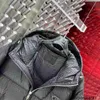 Verifierad version Rätt version Steel Printed Checkered Bread Down Jacket Metal Winter Coat 95 White Goose Down High Version {Kategori}