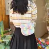 Weysfor enfants enfant en bas âge bébé filles princesse sacs à bandoulière sac à main PU Mini mignon papillon noeud papillon messager 240320