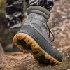 Stivali da combattimento militare tattico soliben uomo caviglia caviglia cacciare trekking campeggio alpinismo inverno scarpe stivali casual