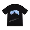 2024 Trapstar Mens T Shirts Trapstar 트랙 셔츠 셔츠 셔츠 디자이너 양궁 셔츠 인쇄 패턴 이중 원사 면적 느슨한 짧은 슬리브 상단 남자 EU S-XL