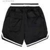 Męskie spodenki 2024 MĘŻCZYZN Casual Shorts Summer Nowy bieganie fitness szybko suszący trend krótkie spodnie luźne spodnie do koszykówki Y240320