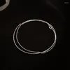 Braccialetti di collegamento Braccialetto di fascino placcato argento 925 per le donne Ragazze Elegante regalo di gioielli da sposa E2372