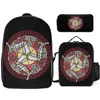 Backpack 3 In 1 Set 17 Inch Lunch Bag Pen Isle Of Man Stained Glass Poster For Sale Durable Classic Snug Schools Field Pack