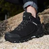 HBP Non-Brand 2024 Scarpe da trekking per esterni Uomo di grandi dimensioni Medio Aiuto Scarpe da trekking per arrampicata antiscivolo resistenti all'usura Centinaia di stivali alla moda