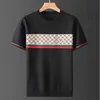 Men's T-Shirts Designer brand of luxury T-shirt loose oversized knit sweater short sleeves men and women tee tees shirts K170