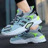 HBP Non-Brand New Design Fashionable Luminous Lace up Mens Running Sports Shoes Walking Style Sports Shoes Mens