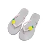 Flops Women's Thin Flipflops Nonslip Slippers Fashionable Ins Cute Cartoon Seaside Beach Shoes 3610