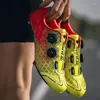 Chaussures de cyclisme Santic hommes fibre de carbone vélo de route respirant autobloquant 2024 PRO course équipe vélo athlétique