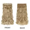 合成ウィッグベネハア合成ヘアピース24 5髪のクリップワンピース女性のための長い巻き毛ピンクレッドパープルヘア240329