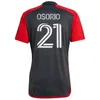 Toronto FC Soccer 21 Jonathan Osorio Jersey 24/25 Mans 23 Brandon Servania 28 Raoul Petretta 9 Ayo Akinola 29 Deandre Kerr 47 Kosi Thompson Kits de maillots de football équipe