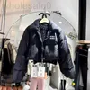 Mulheres Down Parkas designer Chaopai Miao Gao Ding Edição Casaco Rosa Inverno Novo Quente Pequeno Stand up Neck Engrossado Pão Curto KN6F