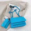 Handväskor säljs billigt i fabriksbutiker Womens Bag 2024 Ny modekedjan Square Plaid Mother Candy Color Versatile One-Shulder Cross-body