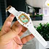 Pequeño negocio para mujer Richa Leisure Milles reloj mecánico automático versátil moda personalidad algodón de azúcar blanco