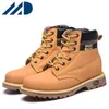 HBP bez marki fabrycznie hurtowe wysokiej jakości funkcjonalne buty bezpieczeństwa S3 SRC Buty robotnicze stalowe palce gumowe