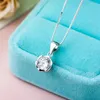 Chains Sterling Silver Color Pendant For Women The Roses Chain Single Necklace To Restore Ancient Ways Clavicle