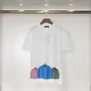 メンズTシャツカジュアルサマーTシャツ服の贅沢グラディエントTシャツ男性向けデザイナーTシャツシャツメンズストリートクルーネック