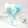 Decorative Flowers Mother's Day Flower Soap Rose Bouquet Pography Props Atmosphere Arrangement Artificial Sweet Furniture