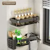 Portaoggetti da cucina Lavello autodrenante Scaffale Portasapone Portaspugna Organizer Vassoio Forniture