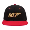 Cappelli da basket alla moda Uomo Donna, Cappello da basball James Bond 007 Movie Hat, Cappelli sportivi da esterno ricamati con snapback regolabile Cappello Hip Hop