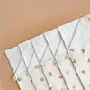 韓国生まれの春秋の赤ちゃんの快適さdoudou blanklet cildrens quilt cover four Seasons swaddle 240304