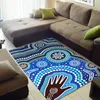 Carpets Aboriginal Dot Art Depicting Honey Ants Area Rug Room Mat Floor Anti-slip Large Carpet Home Decoration Themed Living