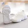 HBP Non-Marque Anti-dérapant En Caoutchouc Mignon Ours Semelle Souple Enfants Chaussures Décontractées Sneaker Bébé Garçons Sport