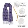 Scarves Ladies Large Halloween Ghost Happy Haunts Versatile Women Winter Fall Soft Warm Tassel Shawl Wraps Haunted Mansion Scarf