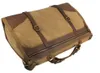 Vintage Retro Militär Canvas Leder Herren Reisetaschen Gepäcktaschen Herren Wochenendtasche Übernachtungs-Seesäcke Tragetasche Freizeit M314# 240305