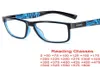 Lunettes de soleil Mode Anti lumière bleue Sport lunettes de lecture hommes grand carré presbytie lunettes lentille claire jeu ordinateur lunettesSung7080441