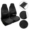 Car Seat Covers 2024 Waterproof Cover For Front / Back Universal Auto Reusable Cushion Protector Black