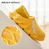 Stiefel Männer Winter Pantoffeln Frauen warme Garten Clogs wasserdichte gemütliche Schuhe Paare Oliproof Plüschkochschuhe Dicke Haarhaus Haus Hausschuhe