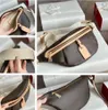 Nowe designerskie torby w talii kobiety mężczyźni na ramię skórzana torba na ramię luksusowa portfel unisex talia kieszonkowa torba crossbody