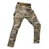 Pantalon pour hommes IX9 Softshell épais polaire hiver militaire tactique chasse cargo mâle pantalon de combat imperméable